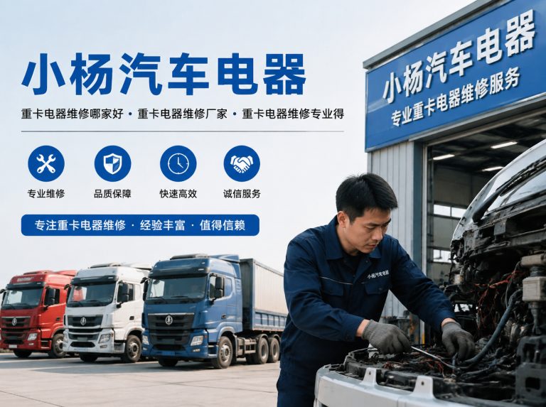 讷河为重卡运输提供电器维修方案